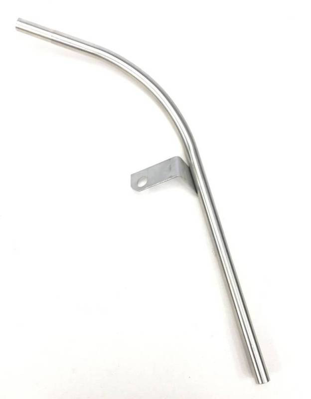 Butler Performance - Pontiac Upper Dipstick Tube with Bracket for A/C. 1969 FB/TA & 69 GTO/Grand Prix- Fullsize, AAU-N305DB