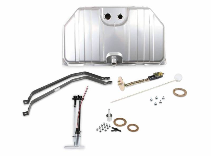 Holley - 1970-73 Pontiac Firebird, NOTCHED CORNER, SNIPER EFI FUEL TANK SYSTEM 255 LPH, Coated Steel, EFI, Gas