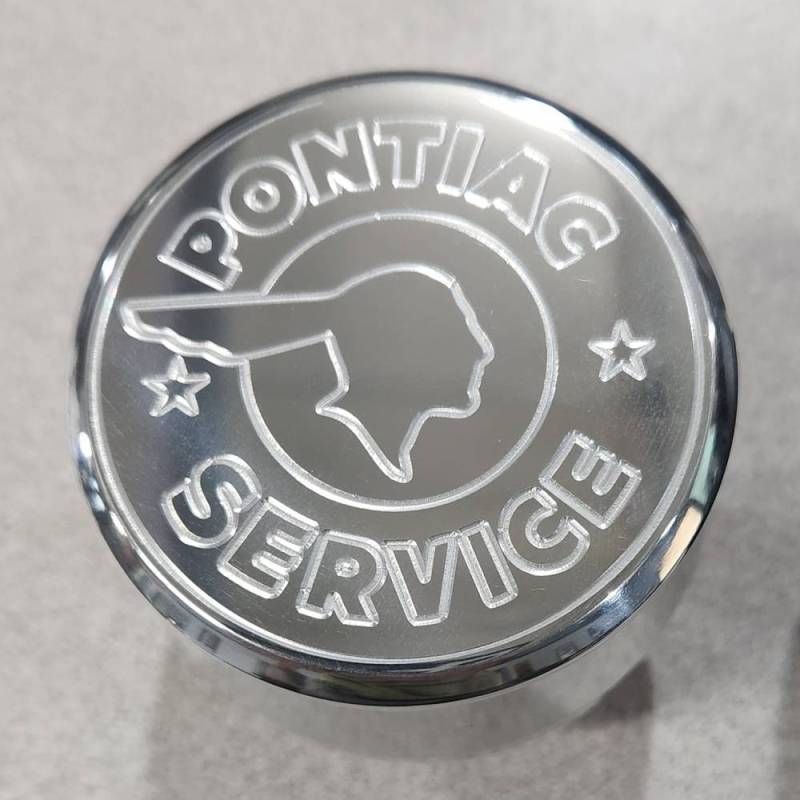 Butler Performance - Pontiac Service Custom CNC Polished Aluminum Push-In Breather