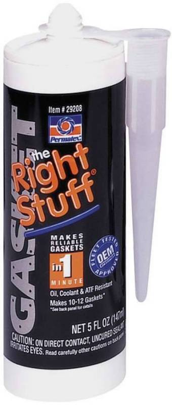 Permatex - PERMATEX Sealant, The Right Stuff, Silicone, 5 oz Cartridge, Each