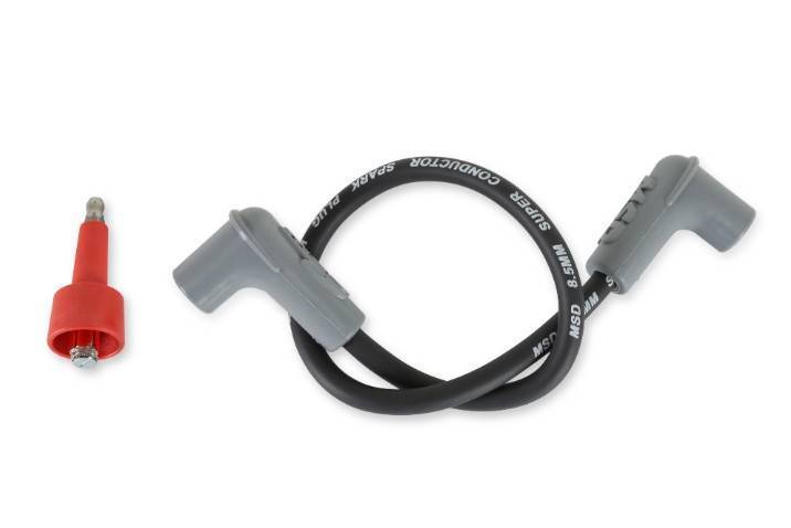MSD Performance - MSD Black 8.5mm Super Conductor Coil Wire -Custom Fitted, HEI, Single MSD-84033