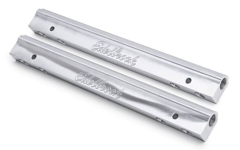 Edelbrock - Edelbrock Super Victor Pontiac EFI Fuel Rail Kit (standard or Pico injectors) EDL-3634