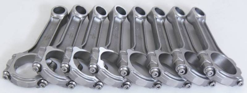 Eagle Specialty - Eagle 5140 Forged I-Beam Rod,  6.625",  2.250" Pontiac RJ, Press Fit Set/8