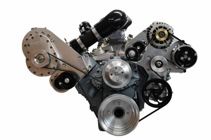 TorqStorm - TorqStorm Pontiac 326-455 V8 - Sepentine Supercharger System