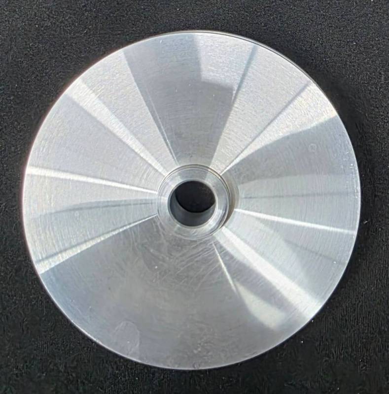 Ram Air Restorations - Pontiac Press Fit Power Steering Pulley-1975-79-Billet
