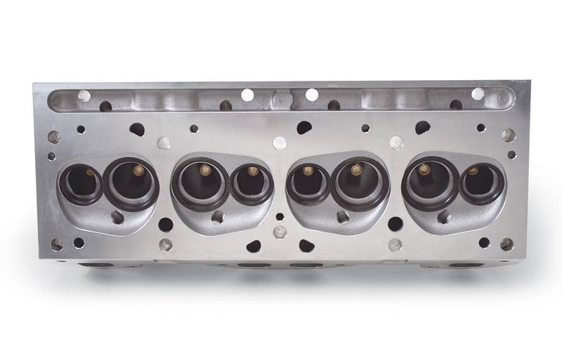 Edelbrock - Edelbrock Round Port Pontiac 72cc Semi-machined Heads, (Pair) EDL-60509