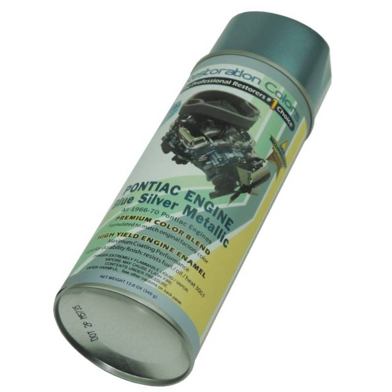 Butler Performance - ITU Pontiac 66-70 Engine Paint Blue Silver Metallic ITU-INL15375