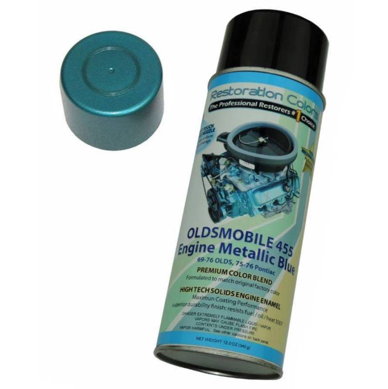 Butler Performance - ITU Pontiac 75-76 Engine Paint Blue Metallic-Strato Blue