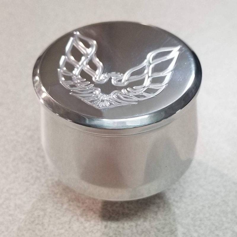 Butler Performance - Firebird Screaming Chicken Custom CNC Polished Aluminum Push-In Breather