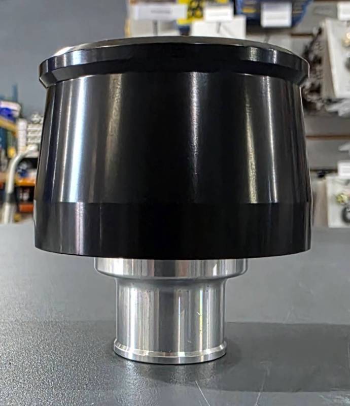 RPC - Black Aluminum Push-In Breather RPC-S6001BK