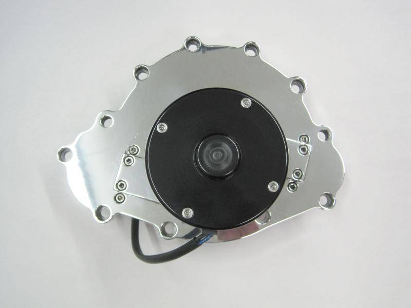 Meziere Enterprises - Meziere Electric Standard Duty Water Pump For 1969 and Up Engines, Black, Blue, Red, Polished, or Chrome MEZ-WP103