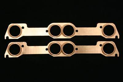 SCE Gaskets - SCE Pontiac Round Port Pro Copper Header Gaskets (Set) SCE-4028