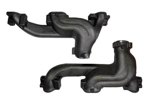 Ames Performance - 68-72 A-Body GTO, LeMans, Tempest D-PORT RAM AIR AND HO EXH MANIFOLDS W OS 2.5" COLLECTOR PR APE-N179HC