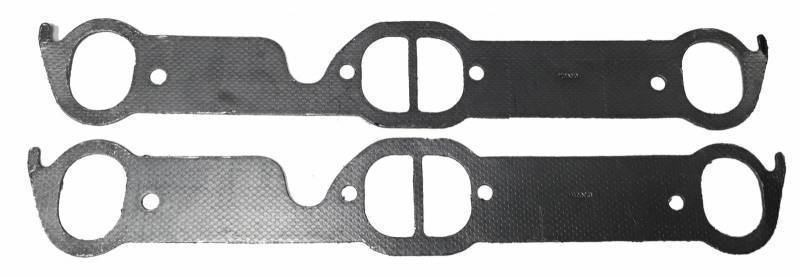 Butler Performance - Butler Pontiac D-Port Header Gasket, Steel Reinforced Set/2
