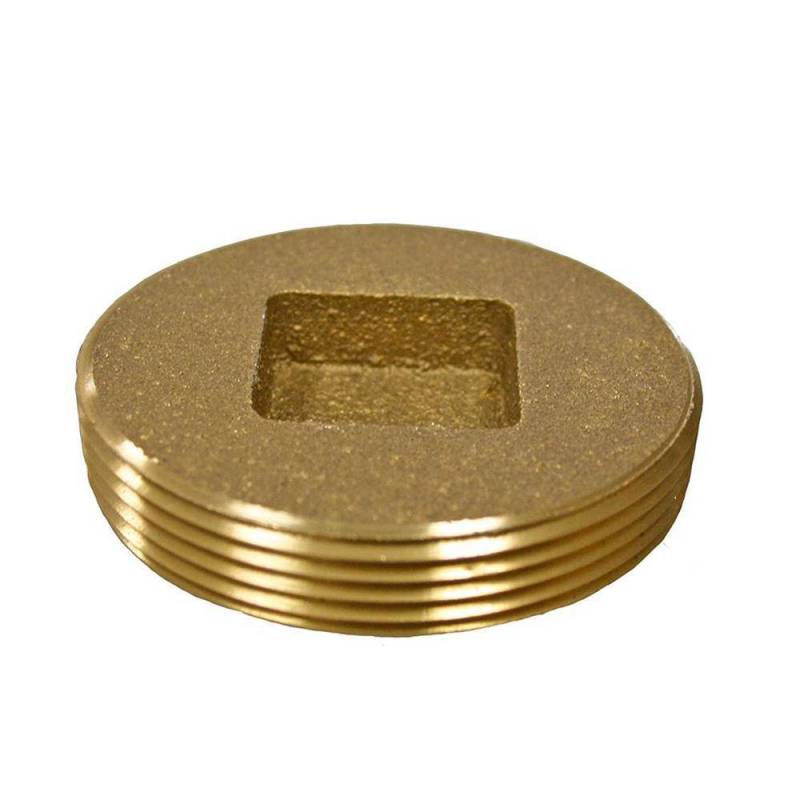 Butler Performance - IAII Block Brass Screw-In Plugs, 1 1/2, Countersunk, Each