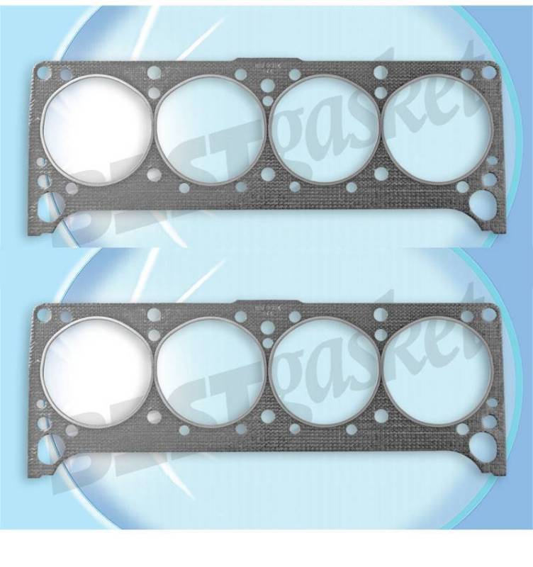 Best Gasket - PONT V8 350-455 Head Gasket 4.200 Bore, Set/2