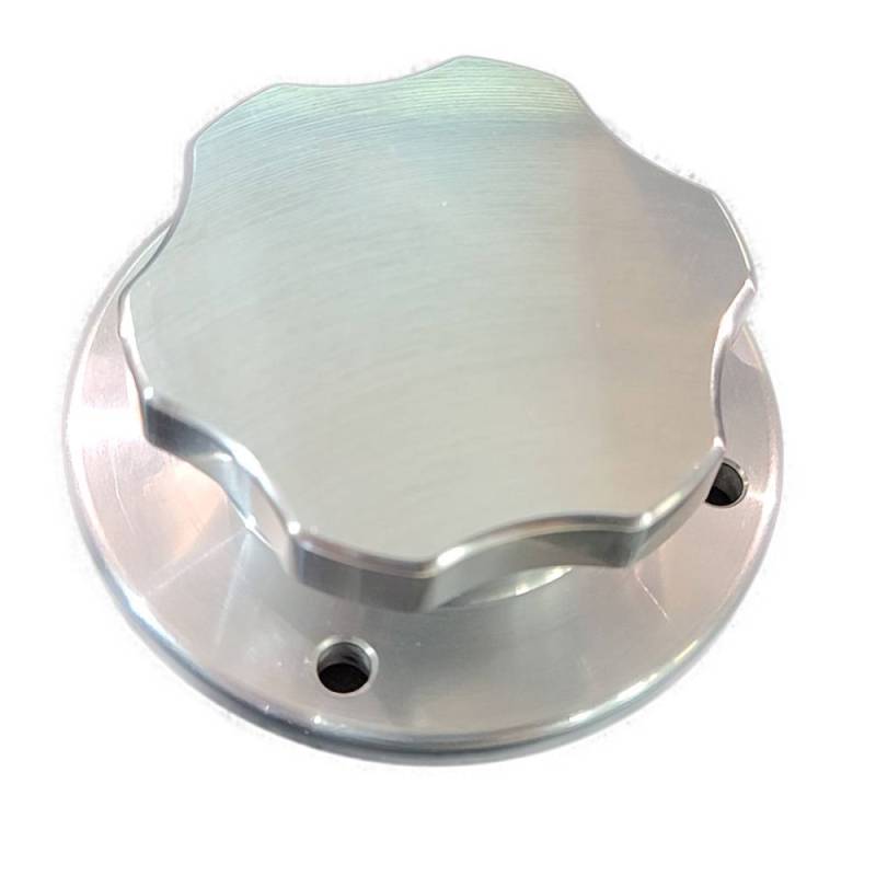 Butler Performance - Butler CNC 1-5/8 in. Fill Cap with Aluminum Bolt-on Bung, Billet Finish