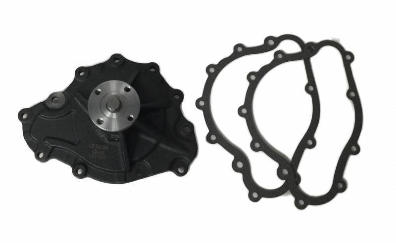 Flowkooler - Flowkooler Pontiac 11-Bolt 1969 1/2-79 Hi-Volume Cast Iron Water Pump w/ Billet Aluminum Impeller BRW-1649-CI