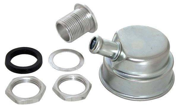 Moroso - Moroso Positive Locking Oil Separator/Breather w/Tube for 3/4" Hose MOR-68785