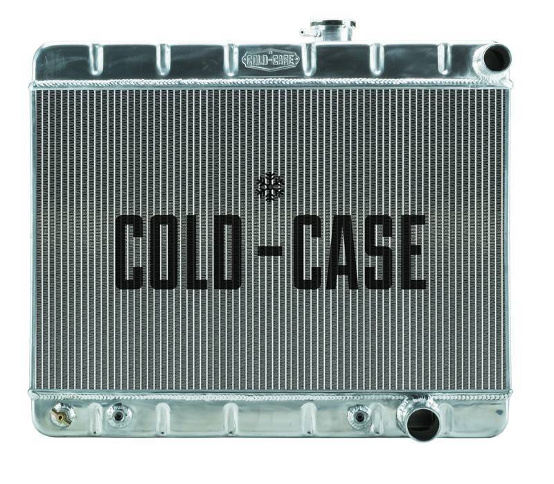 Cold Case - Cold Case 64-65 Pontiac GTO Tempest LeMans TRIPOWER Aluminum Performance Radiator. Fits cars equipped with factory Non AC radiators supports only, (AT) Cars . CCR-GPG19A