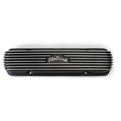 Edelbrock - Edelbrock Classic Series Pontiac Valve Cover, Black, Set EDL-41303