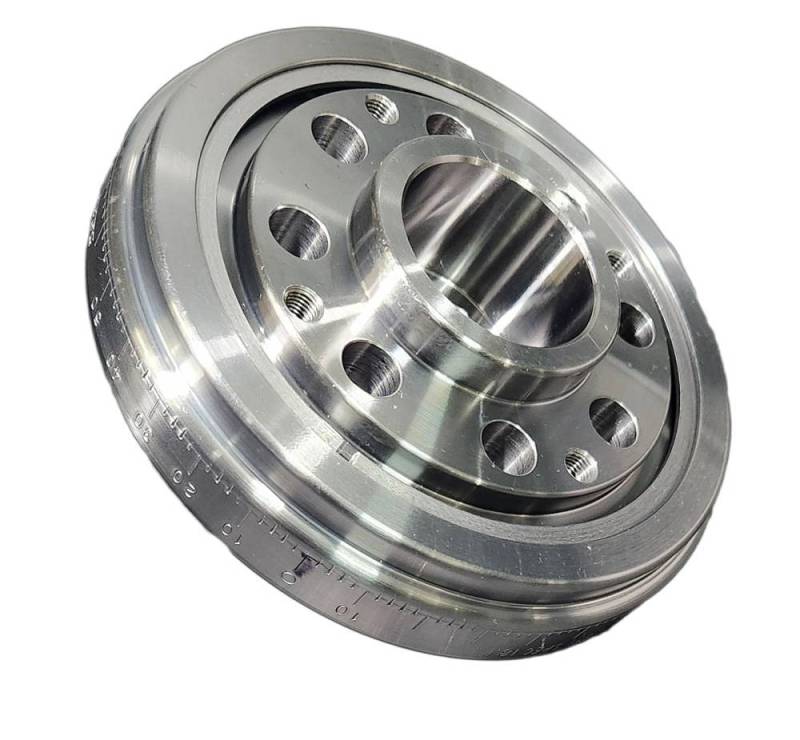 Romac - Romac Pontiac 1968-79 4 Bolt (All Steel) Balancer / SFI Approved w/ Timing Marks ROM-0356-2