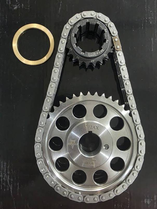 Butler Performance - Butler Pro Billet Pontiac Timing Set, Double Roller, 9 Keyway, Standard, BPI-TCS-STD
