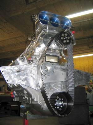 489 cu.in Blown Butler Performance Pontiac. 14:71 Blower, IAII block, Tiger Heads. 1600 + HP !! Cover