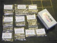 Fasteners-Bolts-Washers - Engine & Intake Bolts/Kits - Butler Performance - Butler Pontiac Complete Engine Accessory Bolt Kit-Hex Head- Stainless Steel 1969-79 ABO-H-5201