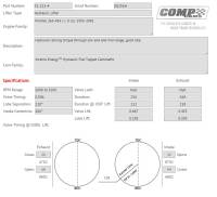 Comp Cams - Comp Cams XTREME ENERGY XE256H Hydraulic Flat Tappet Cam CCA-51-221-4 - Image 2