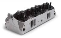 Edelbrock Out of Box and Butler Built Unported Cylinder Heads - D-Port Cylinder Heads (Out-of-the-Box) Edelbrock - Edelbrock - Edelbrock 72cc Aluminum D-port Pontiac Cylinder Heads, Fast-Burn CNC Chambers, Hyd. Flat Tappet (Pair) EDL-61599-2