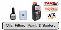 Oils, Filters, Paint, & Sealers