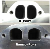 D-Port vs. Round Port Edelbrock Performer RPM Heads