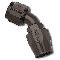 Russell Hose End, -8, 45 degree, Black RUS-610105