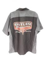 Apparel, Cups, Decals, Books, Gift Cards - Shirts/Hoodies - Butler Performance - Butler Retro Work Shirt, Small-4XL BPI-WS-RKSY20-RETRO