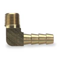 1/4 Male Pipe to 3/8 Hose Barb-Brass Fitting