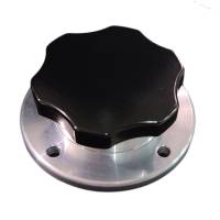 Butler Performance - Butler CNC 1-5/8 in. Fill Cap with Aluminum Bolt-on Bung, Black Powder Coated - Image 1