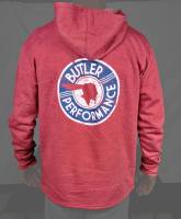 Butler Performance - Butler Service Logo Hoodie, Small-4XL Red - Image 2