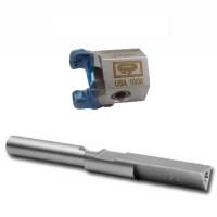 Engine Building Tools - Butler Performance - Valve Guide Cutter for Positive Locking Seals .500, Includes cutter and arbor