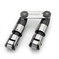 Crower Pontiac .842" Standard Height/Std. Weight/full body  Solid Roller Lifters -No Offset  *w/Pressure Pin Oiling* (Set)