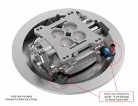 Holley - Sniper EFI Air Cleaner Drop Base Plate- Chrome, Add your element and lid - Image 3