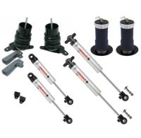Ridetech Front and Rear Air Suspension Kit for 1964-1972 GTO, HQ Adjustable Shock