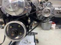 Butler Serpentine Alternator Low Mount Relocation Kit, Electric Water Pump
