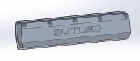 Butler Performance - Butler Performance 403 Olds CNC Logo Aluminum Valve Covers, Choose Logo, Black (Set) BPI-VC-BK - Image 3