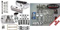 Butler Crate Engines/Builder Kits - 450-550 HP Crate Engines and Crate Engine Builder Kits - Butler Performance - 461-474 cu in Engine Builder Package / TEP w/RA 4.150-4.211" Bore / Ross Forged Piston / 4.250" str.