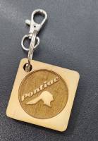 Butler Performance - Pontiac Hand Made Wooden Keychains, Choose Your Logo - Image 4