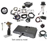 Butler Complete EFI Solutions - EFI Solutions- Ignition Series - Butler Performance - Butler Performance Ignition Series Complete EFI Solution Kit w/ HOLLEY SNIPER 2, EFI Ready Fuel Tank w/Complete In-Tank Fuel System