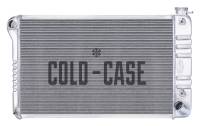 Cold Case 65-67 Pontiac Grand Prix Aluminum Radiator, AC, (AT) CCR-GMP22A