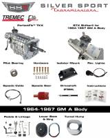 64-67 GTO/LeMans, A-Body, SST Tremec Perfect-Fit 5 Speed TKX Transmission Kit, Auto to TKX
