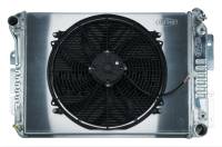 Cold Case - OPEN BOX Cold Case 67-69 F-Body Aluminum Radiator, Fans and Shroud Included (AT) CCR-CHC11AK - Image 3